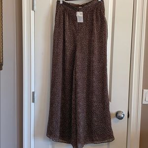 H&M long flowing pants size 10